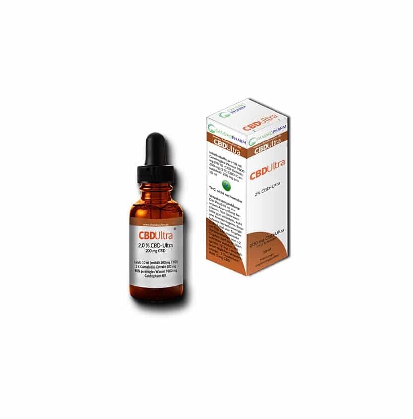 Candropharm 2% CBD-Ultra | Wasserbasis | THC frei | 10 ml – Bild 2