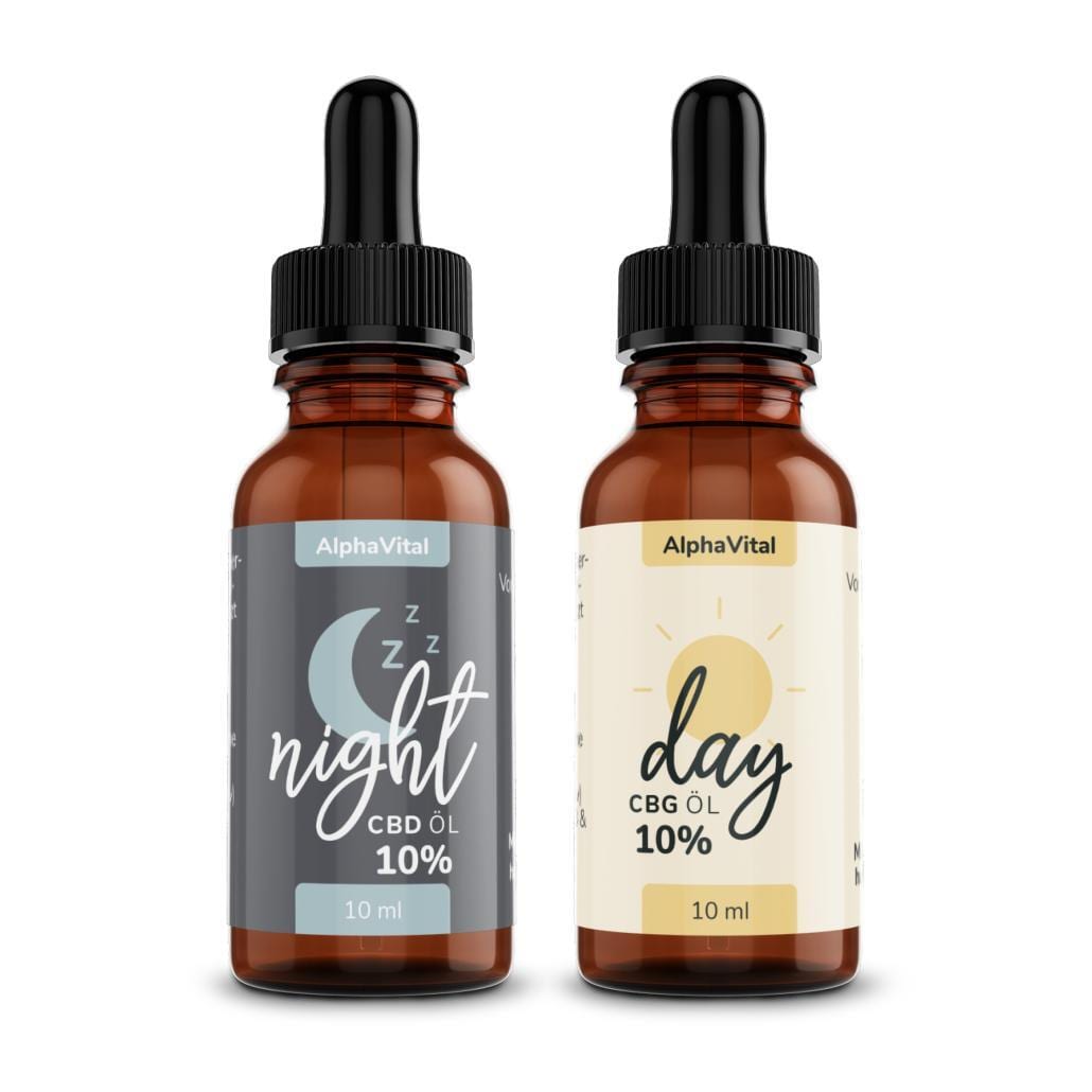 Ab sofort! Night & Day 9 alphavital night and day cbd oel