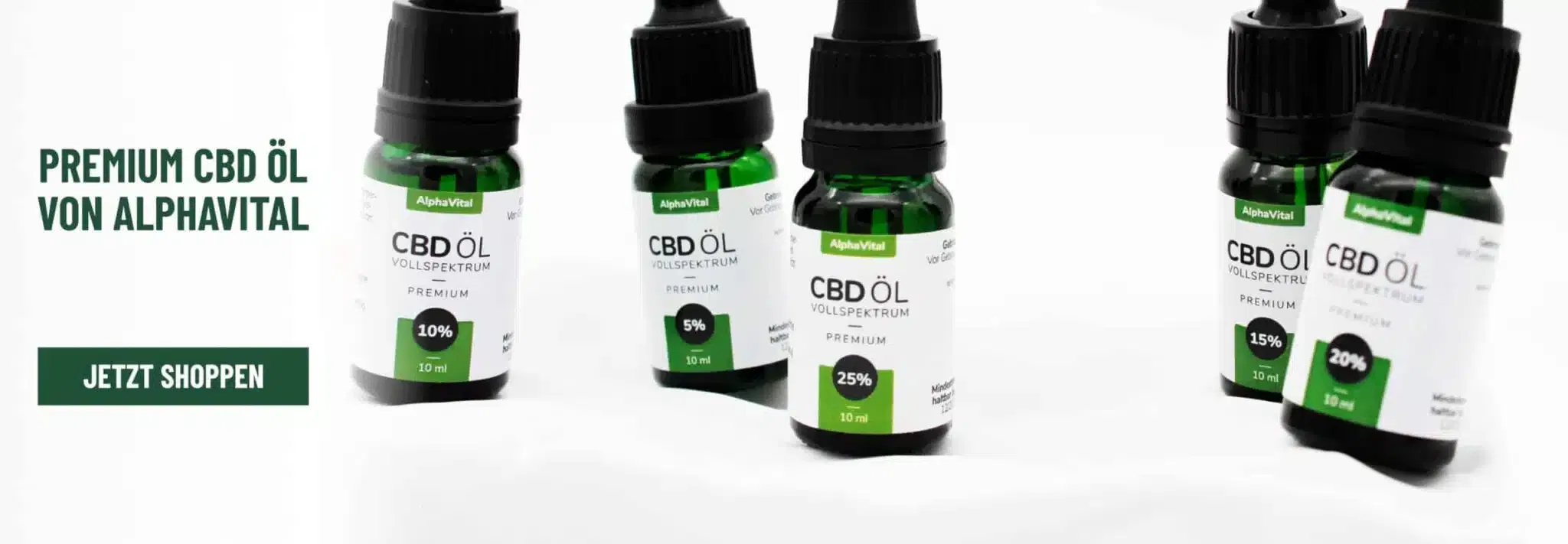 Alphavital Premium CBD Öl