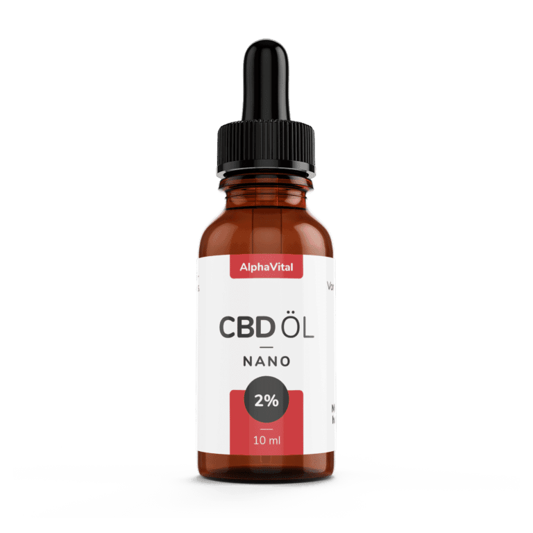 AlphaVital NANO | 2% wasserlösliches CBD | THC frei | Inhalt 10 ml
