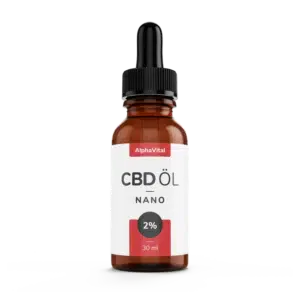AlphaVital NANO | 2% wasserlösliches CBD | THC frei | Inhalt 30 ml
