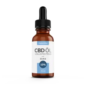 AlphaVital ZERO | 10% CBD-Öl | THC frei | Inhalt 30 ml