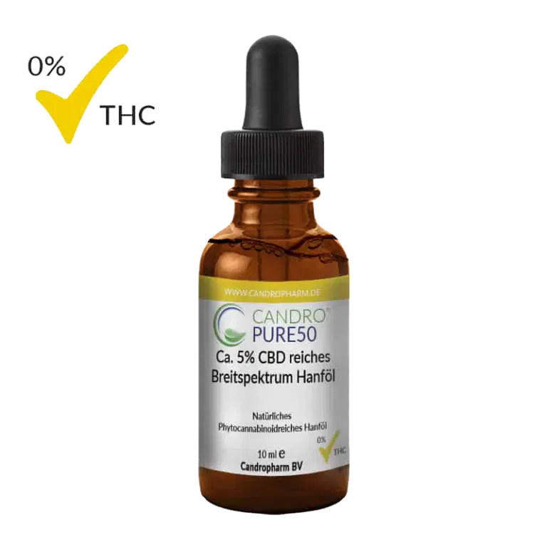 Candropure50 5% CBD-Öl | Zero THC