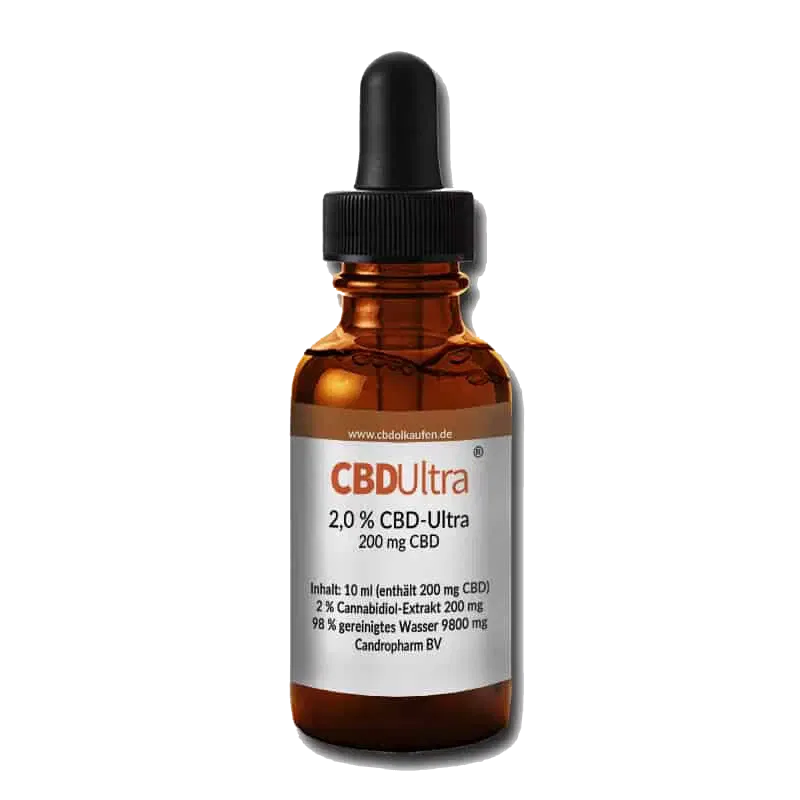 Candropharm 2% CBD-Ultra | Wasserbasis | THC frei | 10 ml