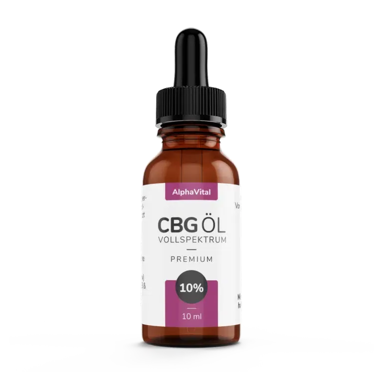 AlphaVital 10% CBG Öl | Vollspektrum | Inhalt 10 ml