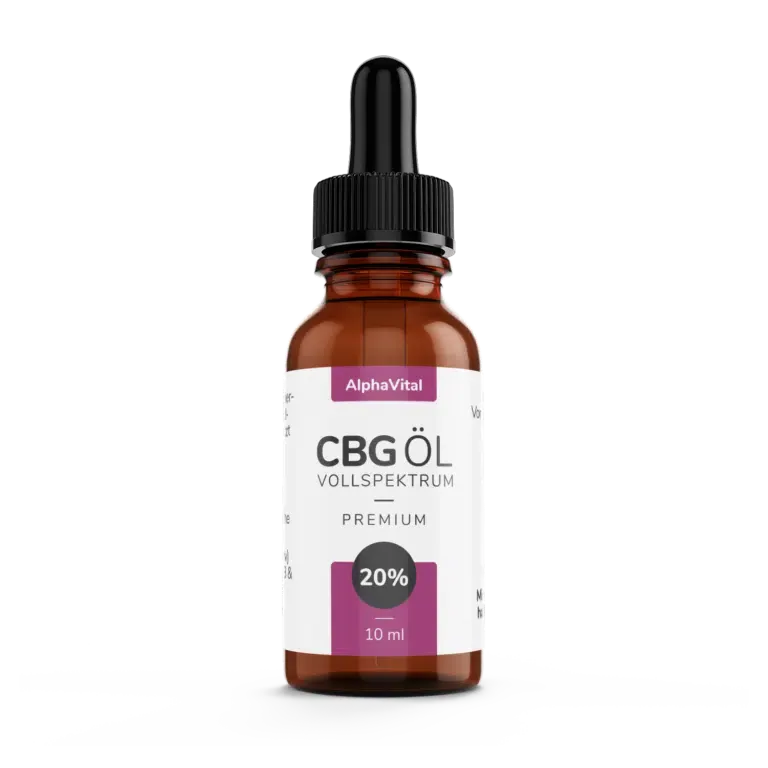 AlphaVital 20% CBG Öl | Vollspektrum | Inhalt 10 ml