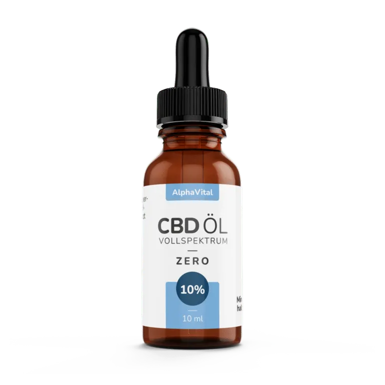 AlphaVital ZERO | 10% CBD-Öl | THC frei | Inhalt 10 ml
