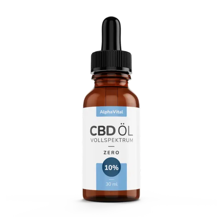 AlphaVital ZERO | 10% CBD-Öl | THC frei | Inhalt 30 ml